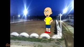 Caillou Misbehaves at a Demolition Derby