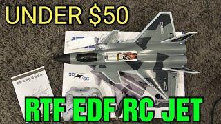 EDF RTF RC Jet Under $50 J-20 Mighty Dragon FX9630