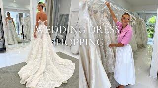 Come Wedding dress shopping with me... THE WEDDING CLUB HALO & WREN