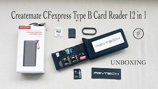 Unboxing CFexpress CreateMate Card Type B and SD Card