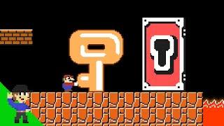 Level UP Mario and the Giant Keys Maze