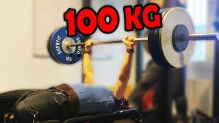 100 kg Benchpress Challenge