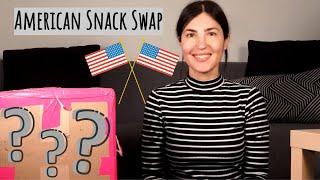 American Snack Swap Collab With Madison Mukbang  Part 1 NOT ASMR