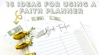 ️ Faith Journal in a Planner  16 Ideas for How to Use Your Faith Planner  Happy Planner Sized