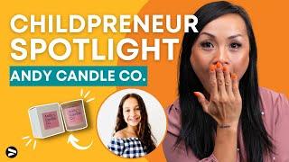 Kid Entrepreneur Start Up Story  Start a Candle Business From Home