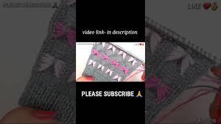 Very Easy Beautiful knitting Stitch pattern for GentsLadies Sweaterbunai hindiन्यू बुनाई हिंदी मे