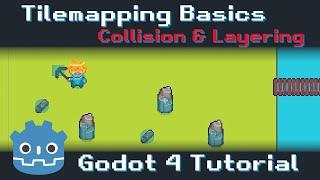Tilemaps - How to Add Collisions Water and Layers - Godot 4 Resource Gathering Tutorial