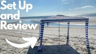 Cool Cabana Beach Shelter Set Up and Review.