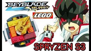 Бейблэйд Берст из Лего Делаем Spryzen S3 VS Hasbro BeyBlade Burst