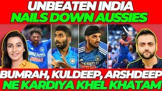 ROHIT HITMAN Sharma BUMRAH KULDEEP Arshdeep NAILS AUSTRALIA DOWN  India vs Australia