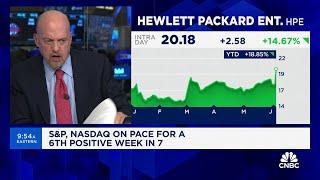 Cramer’s Stop Trading HP Enterprise