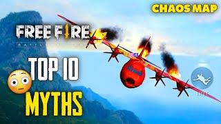 Top 10 Mythbusters in FREEFIRE Battleground  FREEFIRE Myths #264