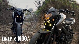 India’s most Decently modified NS200  RAJVERX 