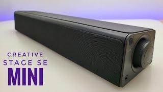 Creative Stage SE Mini Soundbar Speaker - Unboxing Sound Test & Review