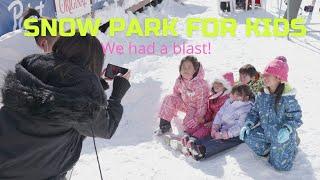 We went to the most fun for kids Snow Park ever  Snow Park For Kids Japan