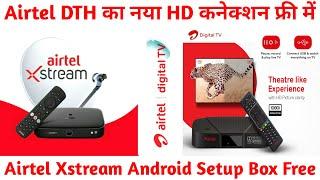 Airtel DTH New Connection Offer  Get HD Airtel Xstream Set Top Box Free  Tata Play Dish TV D2H