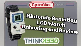 Awesome Nintendo Game Boy LCD Watch Review - ThinkGeek Exclusive Item