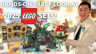 Hands On Look at Unreleased 2025 LEGO Sets