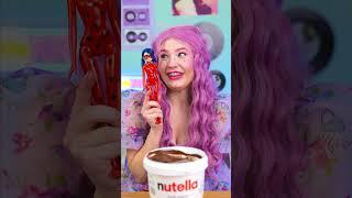 She cant get anything dipped in Nutella #funny #comedyvideos