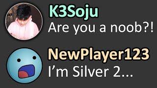 K3Soju Hilariously Apologizes after Flaming a New Player