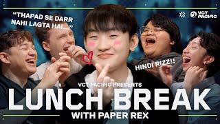 Lunch Break With Paper Rex  VCT PACIFIC