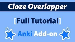 Anki Cloze Overlapper Full Tutorial