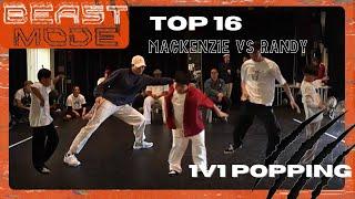 Mackenzie vs Randy  1v1 Popping  TOP 16  BEASTMODE V.1 2024