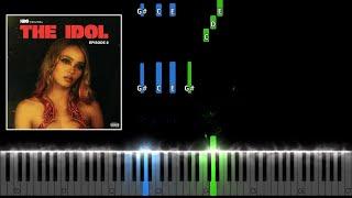 The Weeknd Suzanna Son - Family From The Idol - Piano Tutorial