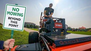 I Took Toros BEEFIEST Mower Out On A Test Drive