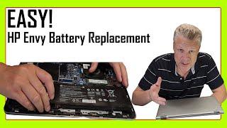 STEP BY STEP HP Envy X360 Laptop Battery Replacement