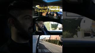 Taycan Turbo S Launch Control #shorts #launchcontrol