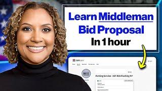 FREE Middleman Bid Proposal Training For Beginners  $0-$10k in Government Contracting