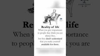 Reality of Life ll #zilchcont #motivation