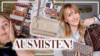 EXTREM Ausmisten Luxus Handtaschen & Make-up Sammlung Dekoration uvm