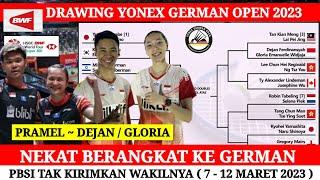  TERBARU  HASIL DRAWING YONEX GERMAN OPEN 2023  7 - 12 MARET 2023