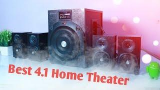 Best Home Theater Speaker System with Bluetooth Full Review  OBAGE HT-101 4.1 Home Theater  System
