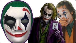 How to the make Joker mask DIY  Joker maskesi yapımı