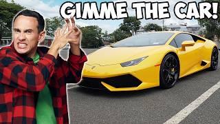 Insane Uncle DEMANDS My $500000 Lamborghini Cuz WERE FAMILY