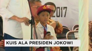 Lucu Kuis Jokowi - Presiden Joko Widodo Tantang Bocah Pintar SD Tasikmalaya  - Safari Ramadan