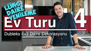 EV TURU  Dubleks Ev Dekorasyonu İç Mimar Daire Turu