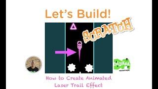 Lets Build How to #code an #animated Laser Trail #videogame  #effect
