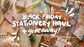 BLACK FRIDAY STATIONERY HAUL  ft. Stationery Pal