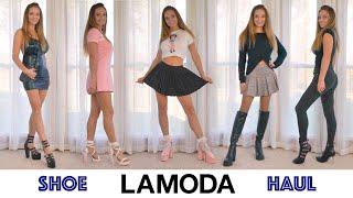 LAMODA SHOES HAUL  HEELS TRY ON
