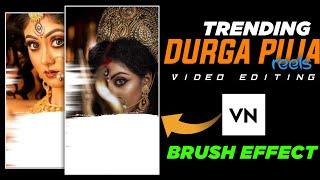 Durga Puja Video Editing Vn App Instagram Trending Reels Editing  vn se editing kaise kare