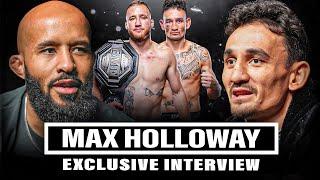 MAX HOLLOWAY on GAETHJE BMF TITLE FIGHT TOPURIA & ISLAM MAKHACHEV  EXCLUSIVE INTERVIEW