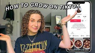 HOW TO GROW ON TIKTOK  400k + in 3 months growth tips + strategy