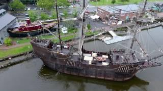 Spanish Tall Ship El Galeon at HRMM in Kingston