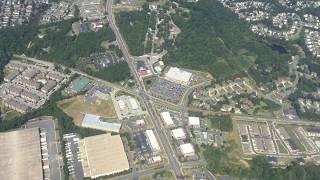 Approach and Landing at Charlotte Douglas International Airport ️