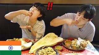 Korean tried Special Thali for the First Time