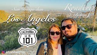 Los Angeles’in muthiş manzarası  San Diego Kaliforniya Highway 101 Gezisi ABD Batı Kıyıları Vlog 7